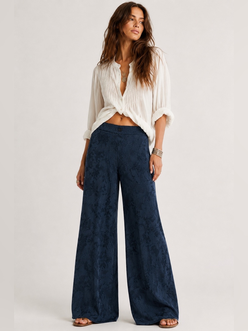 Momoni masaki wide leg pant